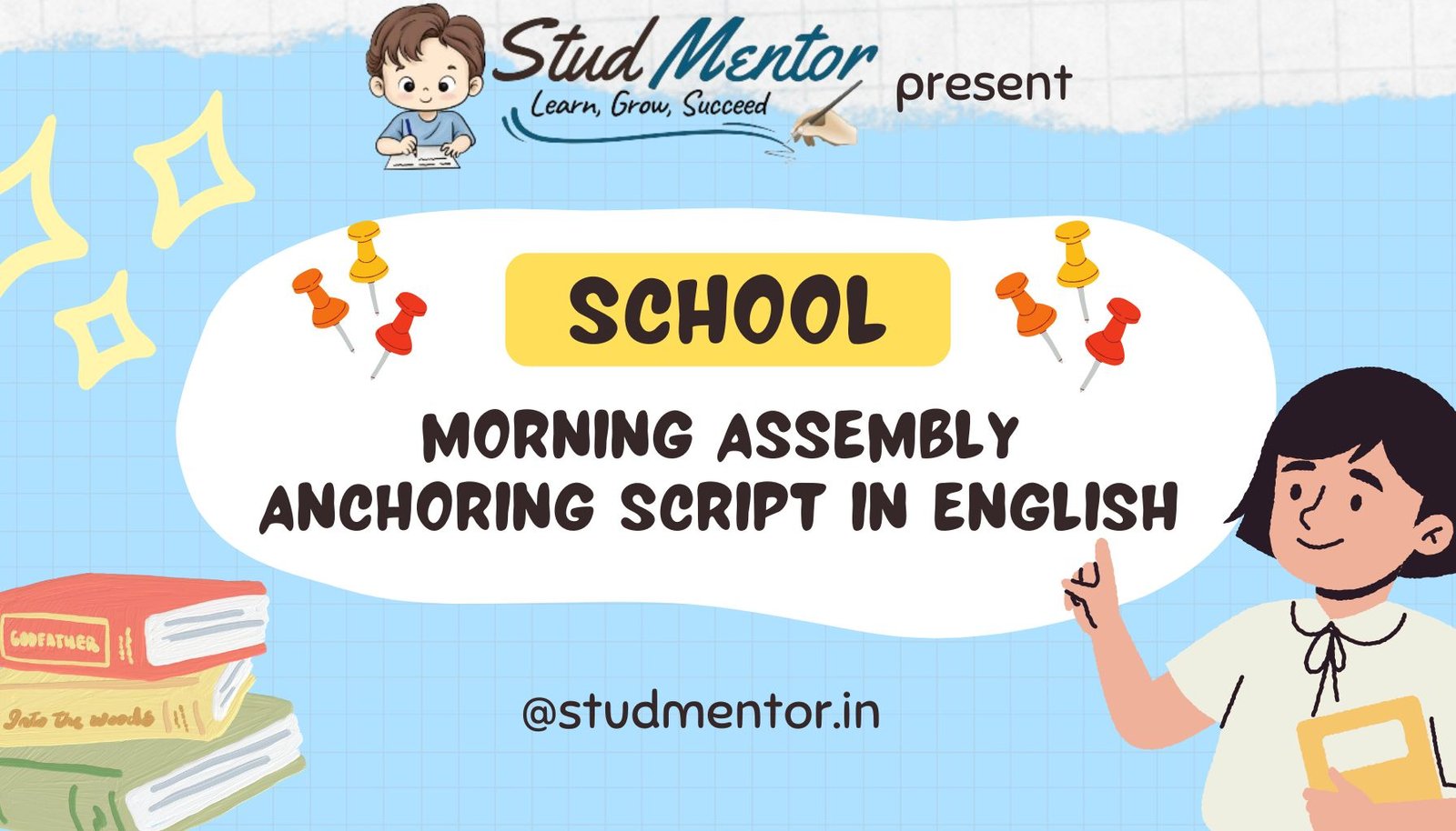 School Morning Assembly Anchoring Script in English