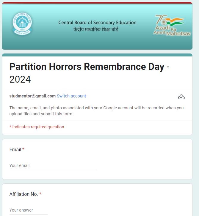 partition horrors remembrance day 2024