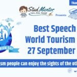 Best Speech on World Tourism Day - 27 September 2024