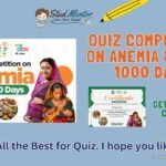 Quiz Competition on Anemia & First 1000 days with Certificate 2024