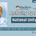 Anchoring Script for National Unity Day - 31 October 2024