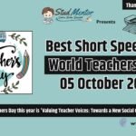 Best Short Speech on World Teachers Day - 05 October 2024