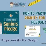 How to Participate in Dignity for Seniors Pledge 2024 with Certificate