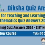 ICT for Teaching and Learning of Mathematics Quiz Answers 2024