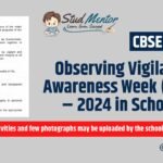 Observing Vigilance Awareness Week (VAW) – 2024 in Schools