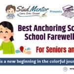 Best Anchoring Script for School Farewell 2024