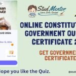 Online Constitution Day Government Quiz with Certificate 2024