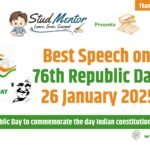 Best Speech on 76th Republic Day 26 January 2025