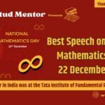 Best Speech on National Mathematics Day - 22 December 2024