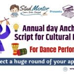 Annual day Anchoring Script for Cultural Program