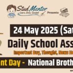Today's News Headlines for School Assembly - 24 May 2025