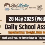 Today's News Headlines for School Assembly - 28 May 2025