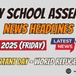 Today's News Headlines for School Assembly - 20 June 2025