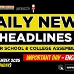 News Headlines for School Assembly – 15 September 2025