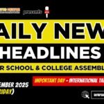 News Headlines for School Assembly – 19 September 2025