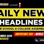 News Headlines for School Assembly – 24 September 2025
