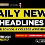 News Headlines for School Assembly – 15 October 2025