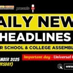 News Headlines for School Assembly – 20 November 2025