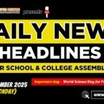 News Headlines for School Assembly – 10 November 2025