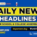 News Headlines for School Assembly – 02 January 2025