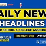News Headlines for School Assembly – 07 December 2025