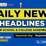 News Headlines for School Assembly – 17 January 2026