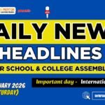 News Headlines for School Assembly – 31 January 2026