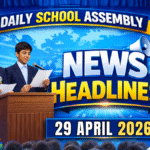 News Headlines for School Assembly – 29 April 2026