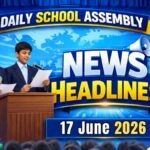 News Headlines for School Assembly – 17 June 2026