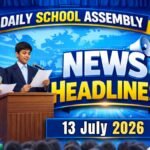 News Headlines for School Assembly – 13 July 2026