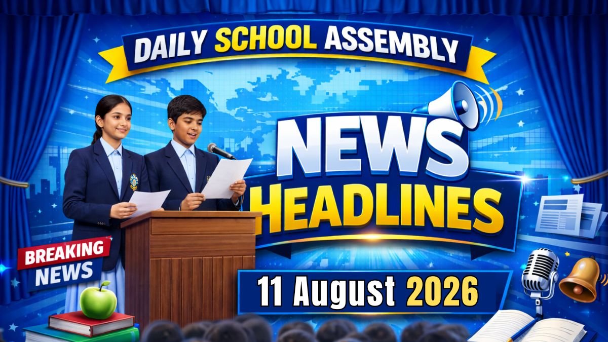 News Headlines for School Assembly – 11 August 2026